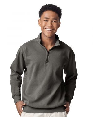 Comfort Colors Garment-Dyed Quarter Zip Sweatshirt - 1580
