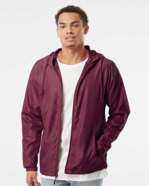 Independent Trading Co. Lightweight Windbreaker Full-Zip Jacket - EXP54LWZ